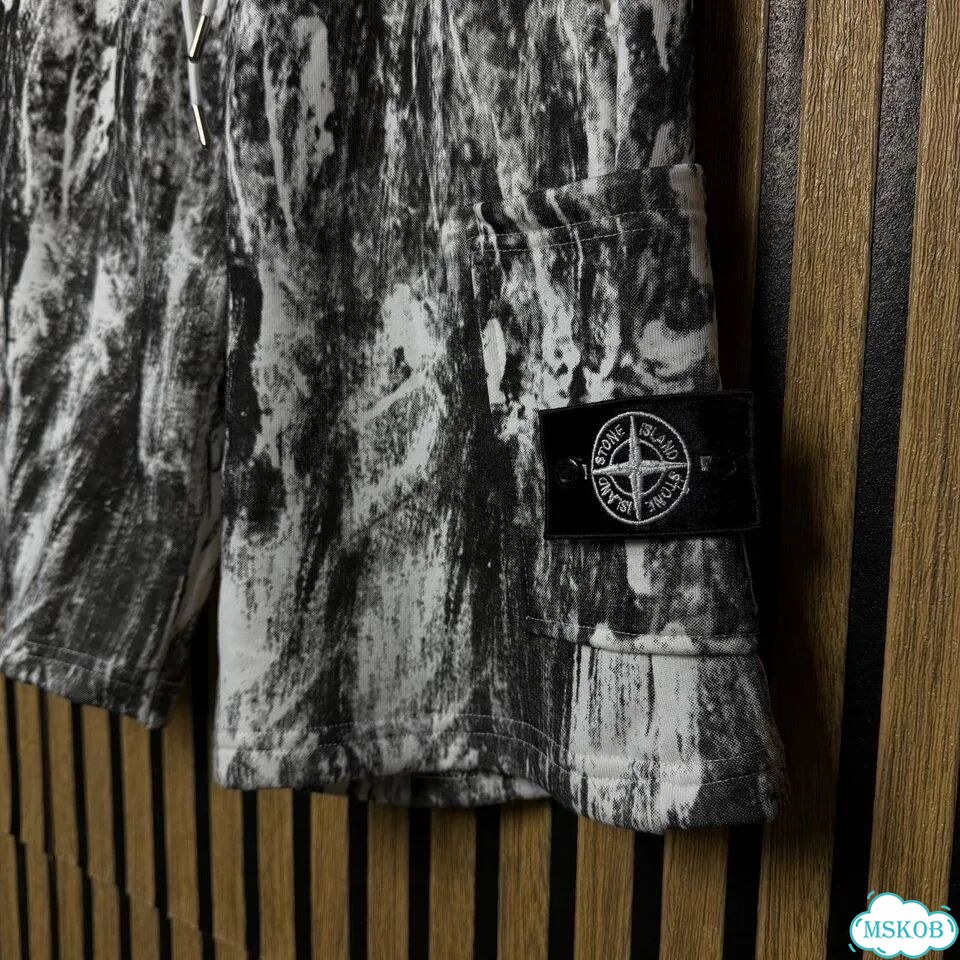 Шорты Stone Island Hand Corrosion фото 4