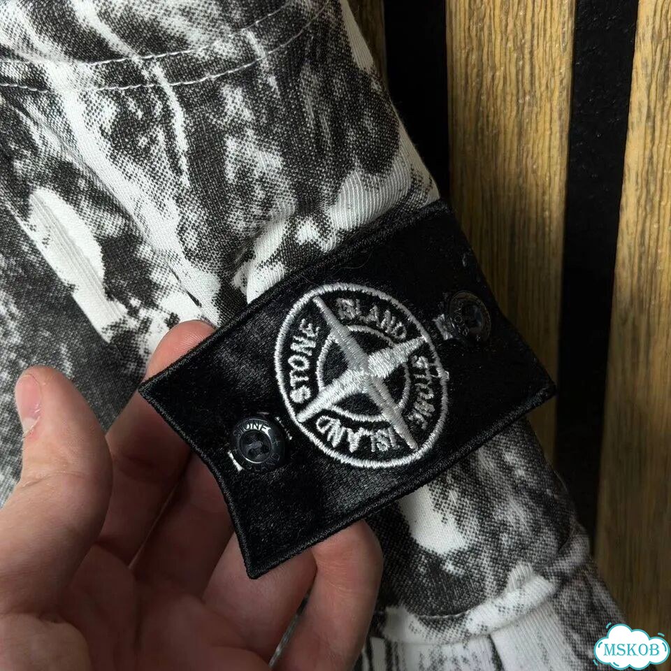 Шорты Stone Island Hand Corrosion фото 5