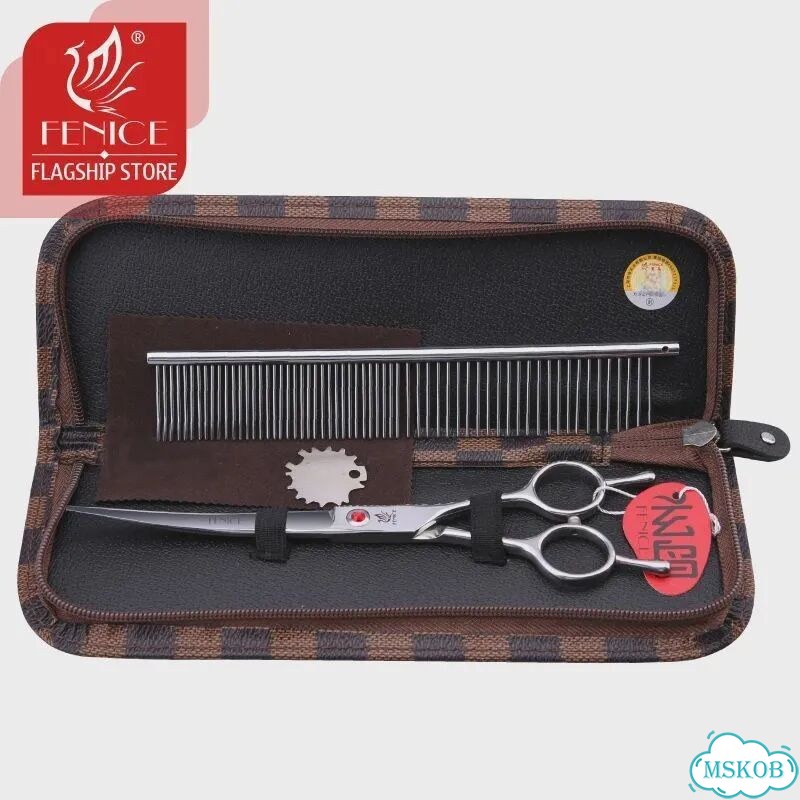 Ножницы для стрижки Fenice 7 inch straight фото 7