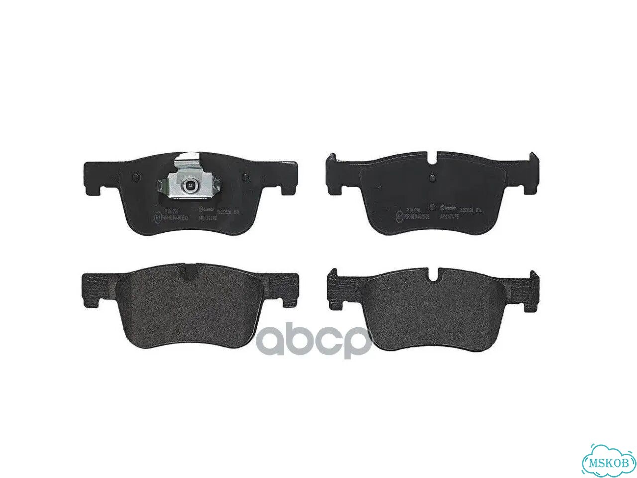Колодки (для европейского рынка) P06070 Brembo фото 4