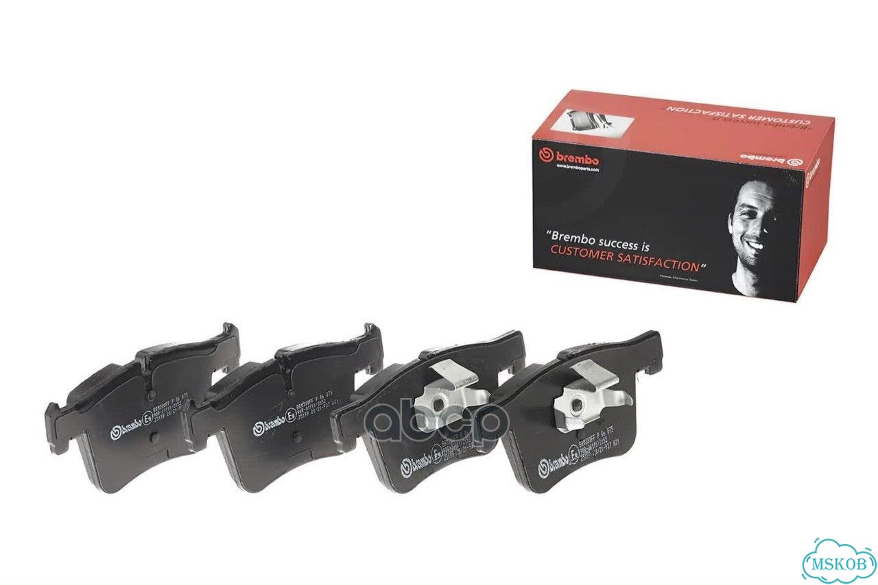 Колодки тормозные P06075 Brembo фото 1