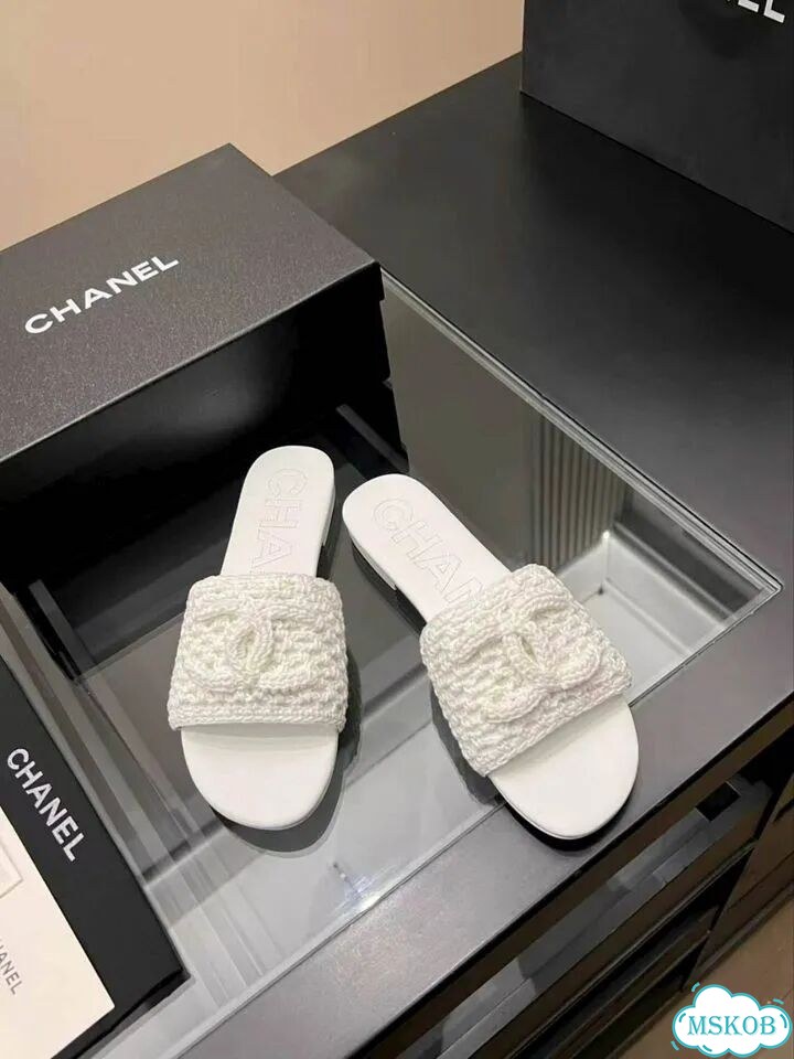 Chanel шлепанцы фото 2