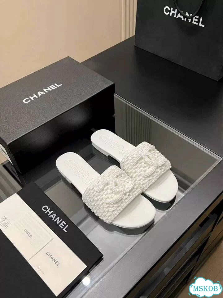 Chanel шлепанцы фото 3