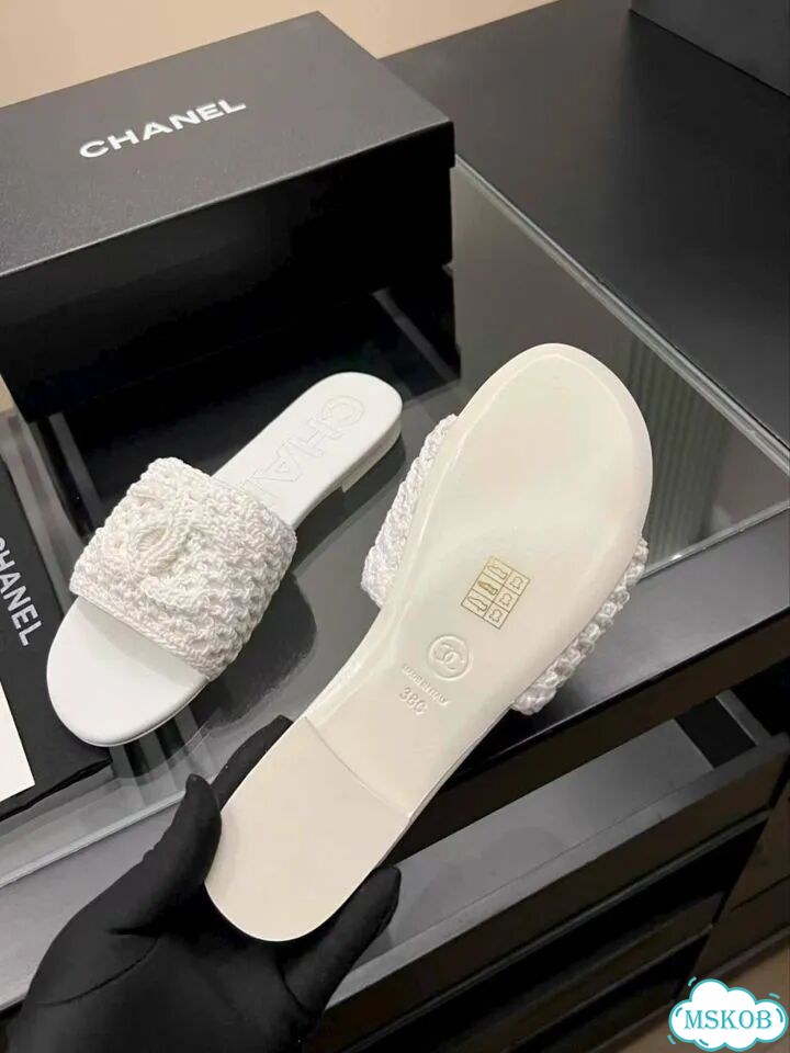 Chanel шлепанцы фото 6