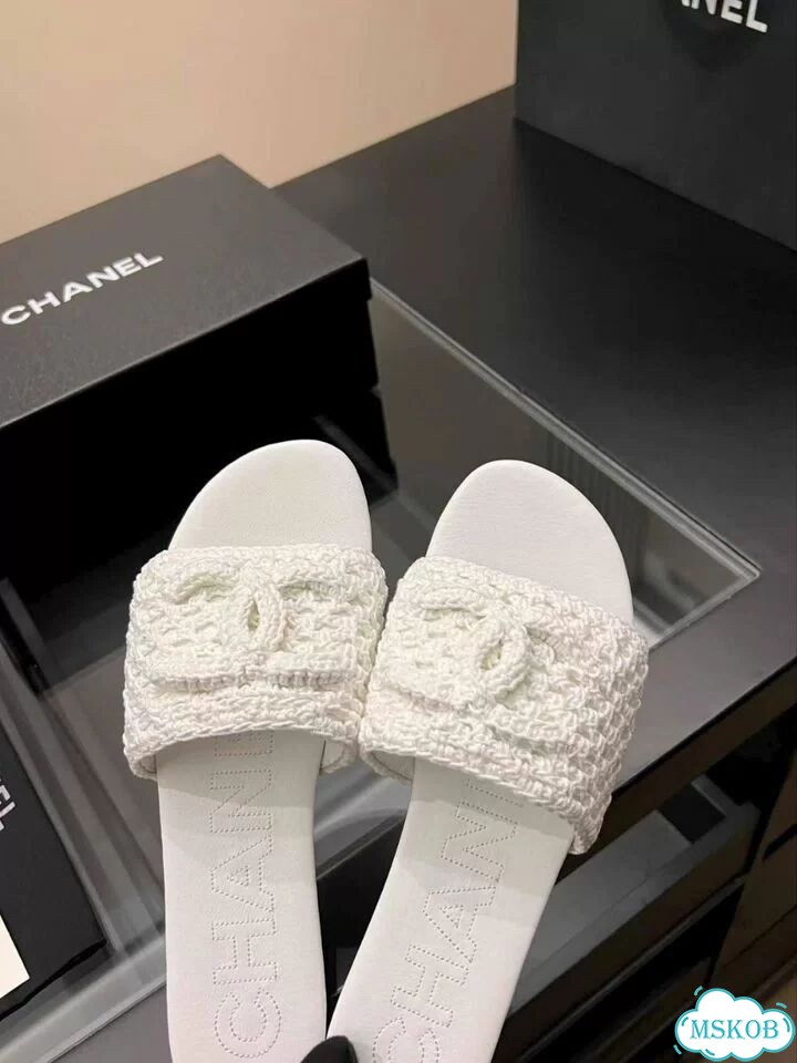 Chanel шлепанцы фото 7