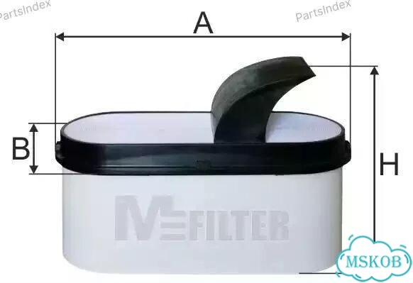 Фильтр воздушный mfilter A8068 фото 1