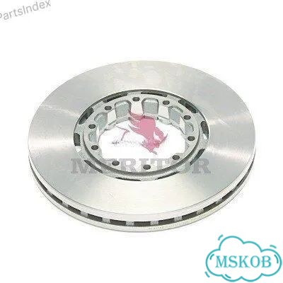Диск тормозной meritor MBR5125 фото 2