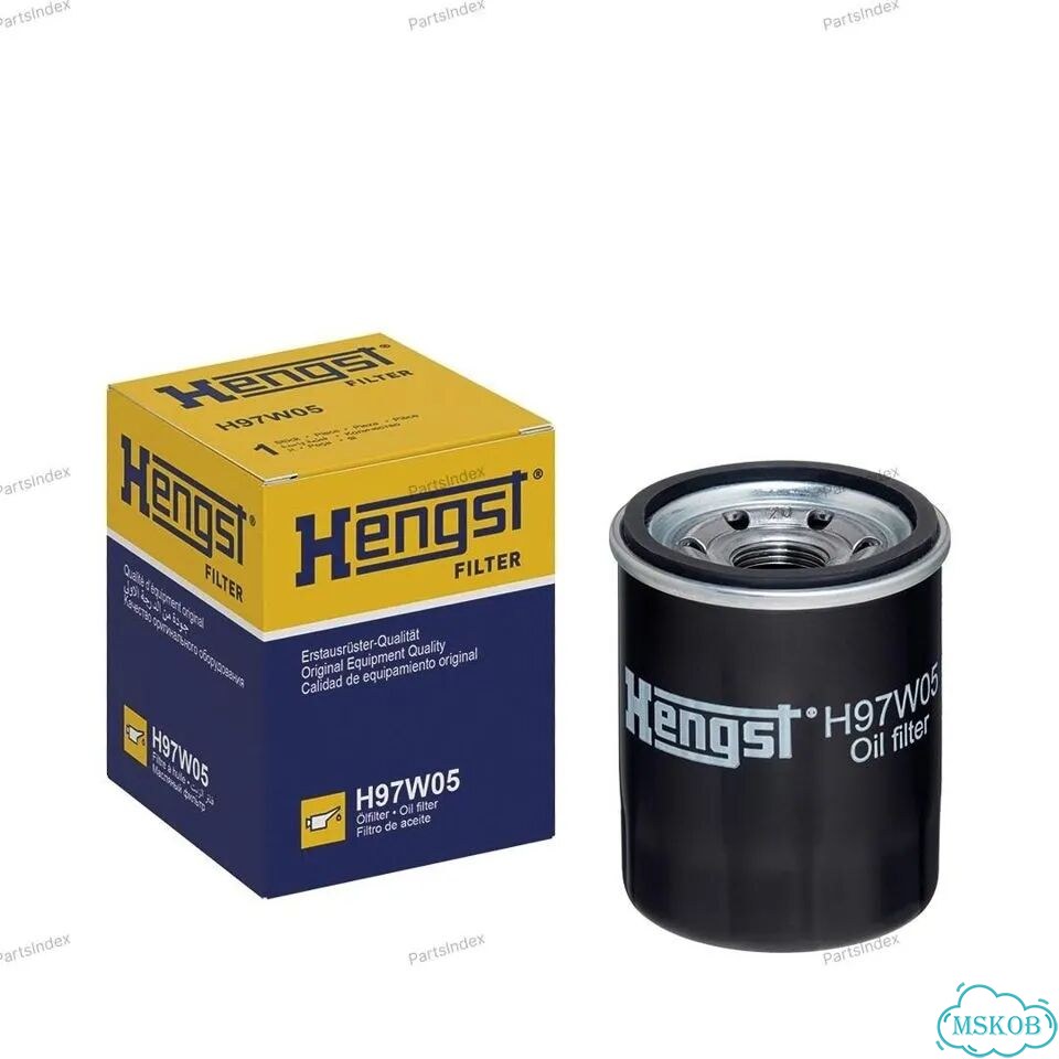 Фильтр масляный hengst H97W05 фото 2