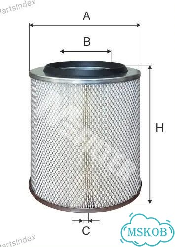 Фильтр воздушный mfilter A361 фото 1
