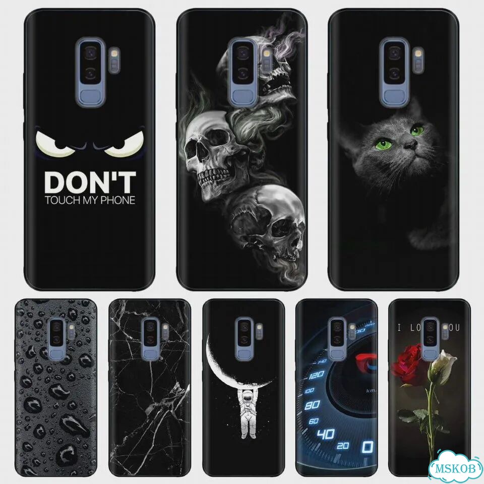 Чехол Samsung Galaxy S9 Plus, космос, силикон, 00079 фото 2