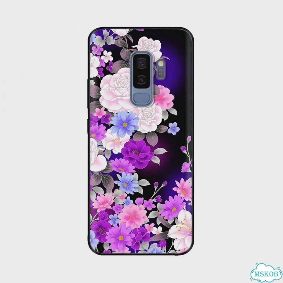 Чехол Samsung Galaxy S9 Plus, космос, силикон, 00079 фото 4