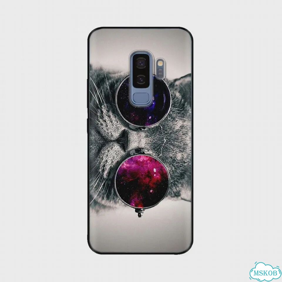 Чехол Samsung Galaxy S9 Plus, космос, силикон, 00079 фото 5