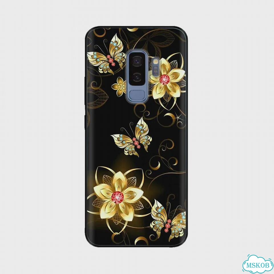 Чехол Samsung Galaxy S9 Plus, космос, силикон, 00079 фото 6