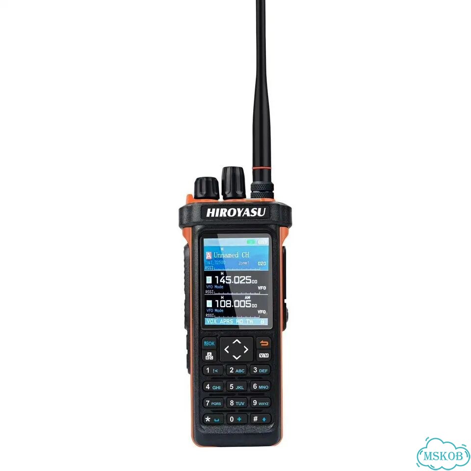 Рация Hiroyasu HI-UV850 Pro Bluetooth 10W Orange фото 2