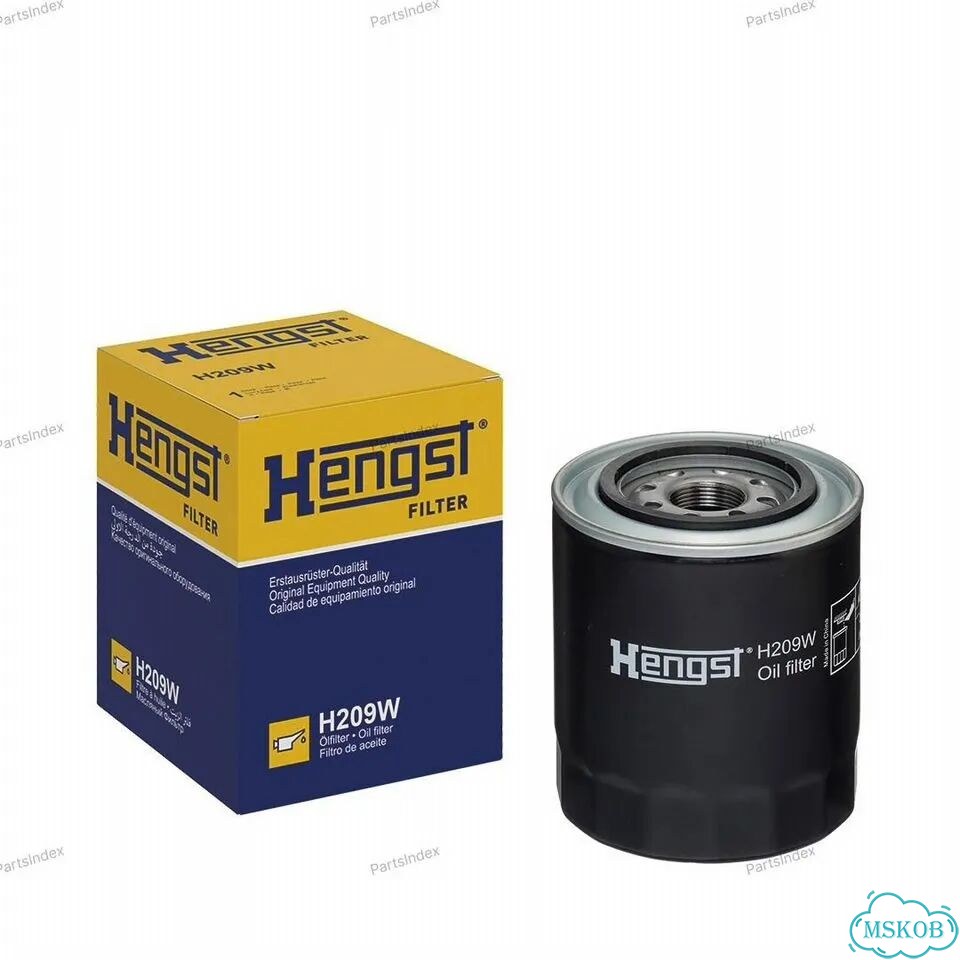 Фильтр масляный hengst H209W фото 3