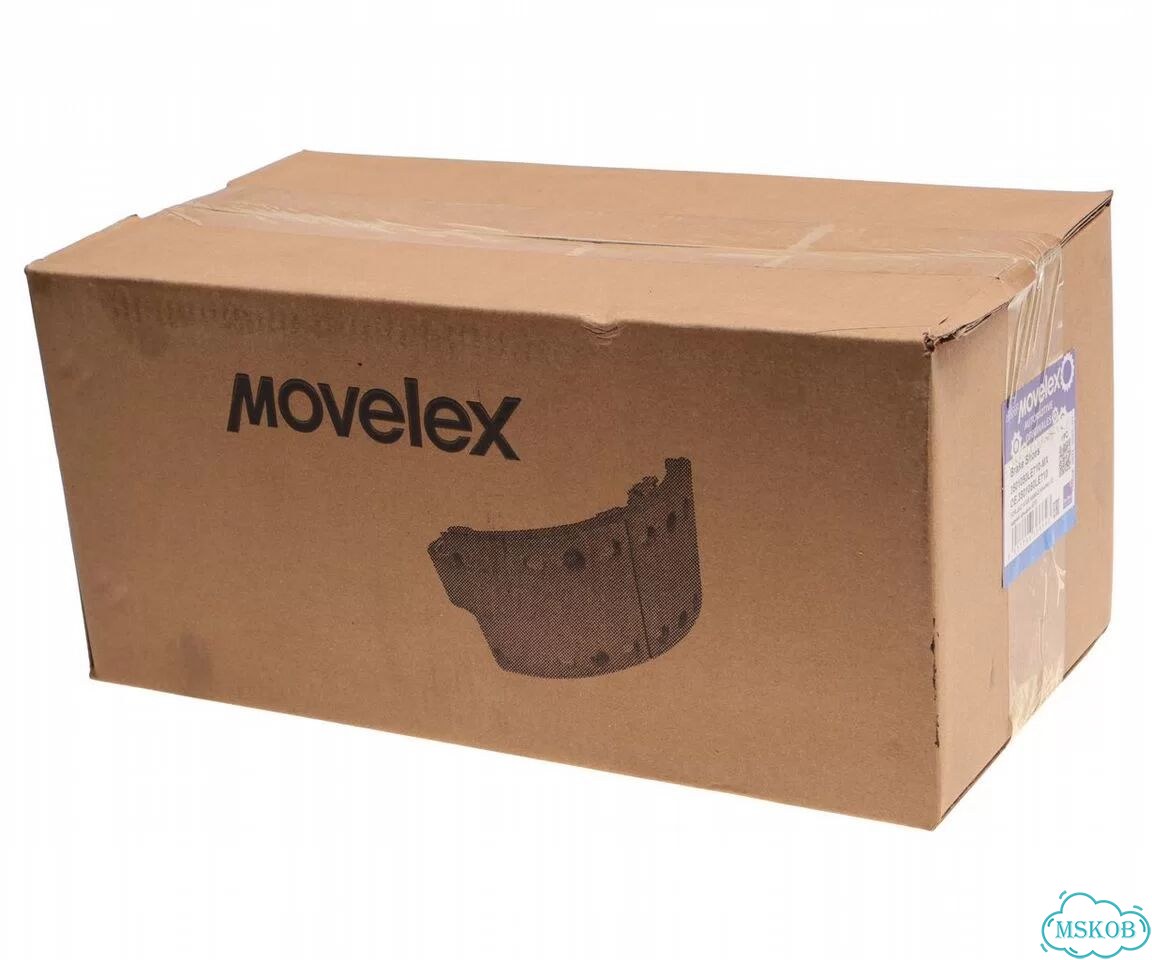 Колодки тормозные movelex JAC N90 3501050LE710MX камаз Компас-9 фото 7