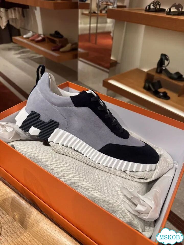 Кроссовки Hermes bouncing sneakers новые 46 фото 1