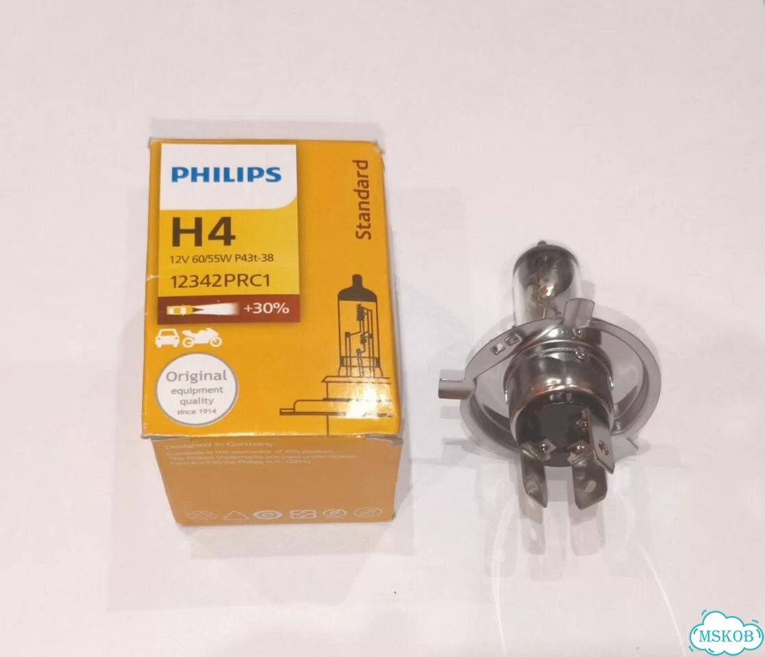 Галогенные лампы Philips Vision H4 фото 1