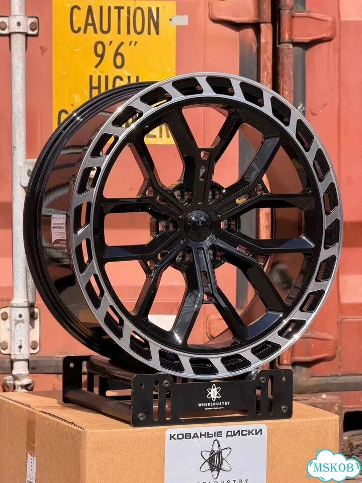 Кованые диски Dodge 9×R22 6×139.7 фото 7