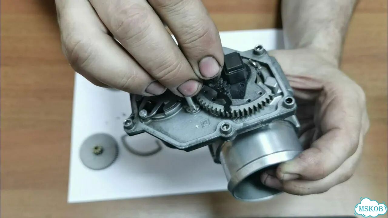 Ремонт дроссельной заслонки системы впуска воздуха фото 4