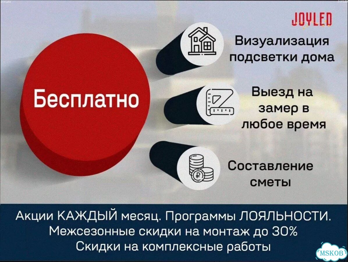 Архитектурная Подсветка Дома / Фасадное Освещение фото 8
