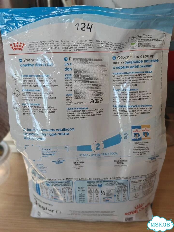 Сухой корм для щенков Royal Canin Mini Starter фото 2