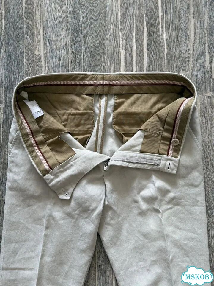 Loro Piana оригинал брюки льняные мужские фото 6