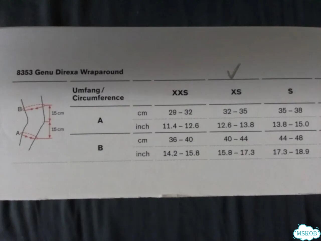 Oртез на колено 8353 Ottobock фото 3