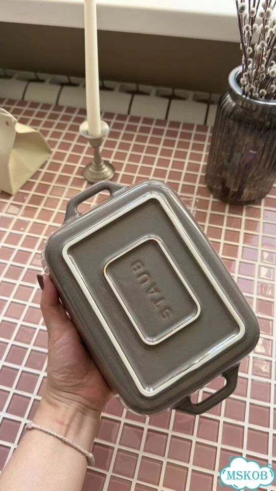 Staub форма для запекания 20*16 см керамика, новая фото 1