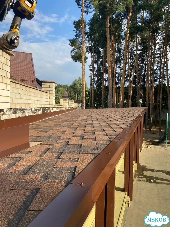 Кровельные работы Строительство крыши Монтаж крыши фото 10