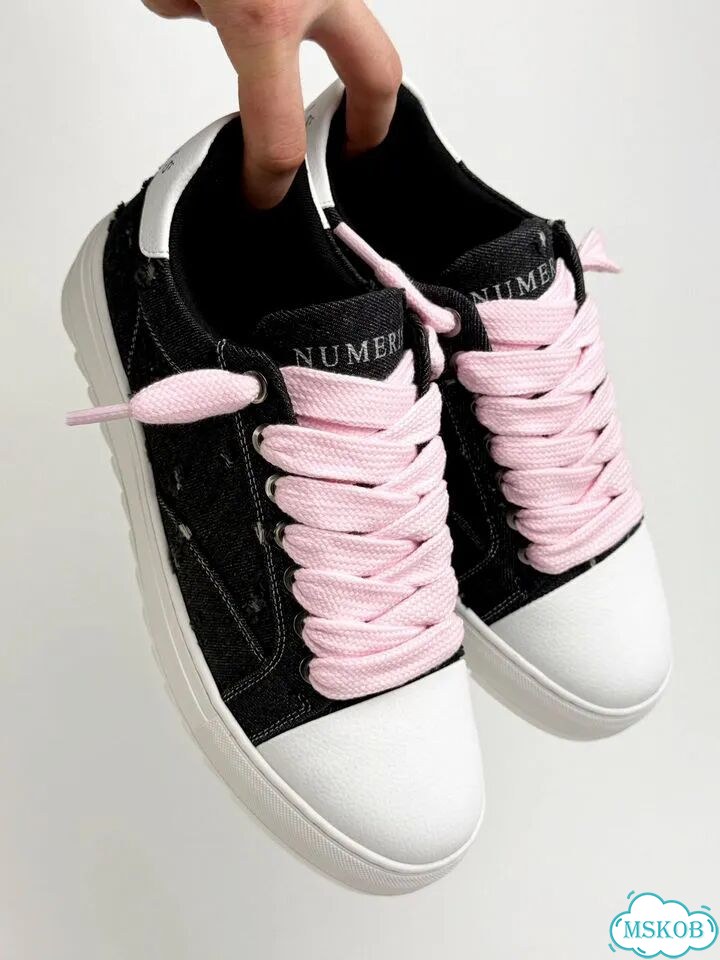 Numeris Low Top Black Pink White фото 4