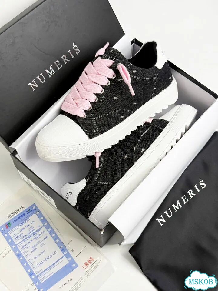 Numeris Low Top Black Pink White фото 7