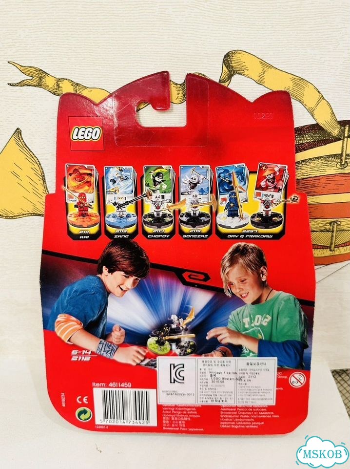 Lego Ninjago 2112 Cole blister pack новый фото 3
