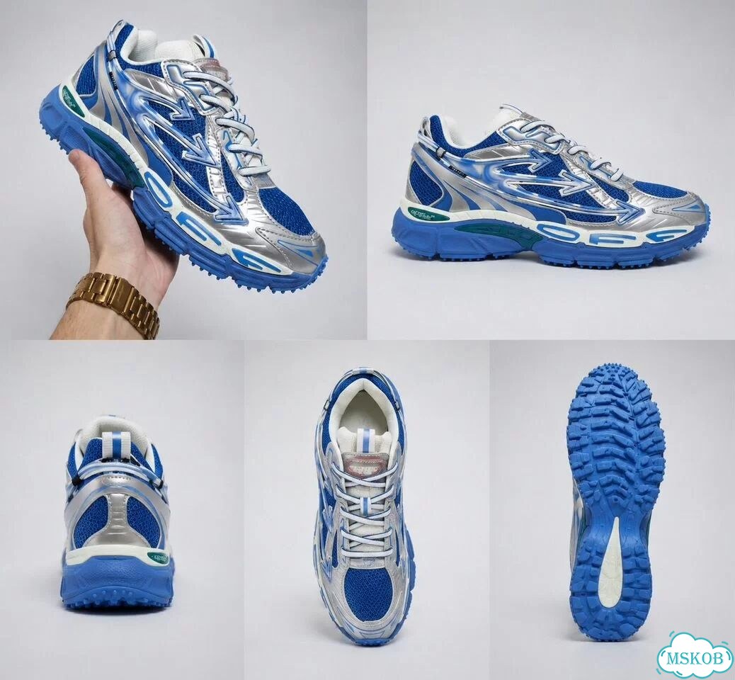 Кроссовки Off-white be right blue Арт.:5109259234 фото 1