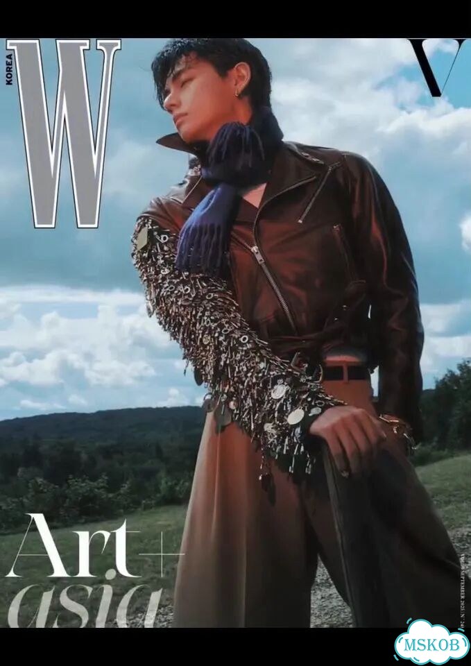 Журнал W Korea Тэхена Art & Asia фото 1