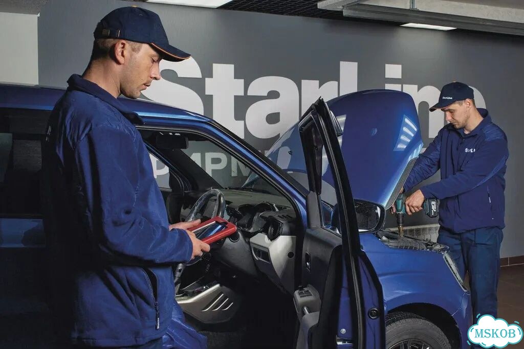 Автозапуск StarLine на Infiniti. Южный фото 4