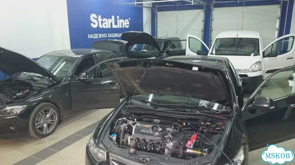 Автозапуск StarLine на Infiniti. Южный фото 7