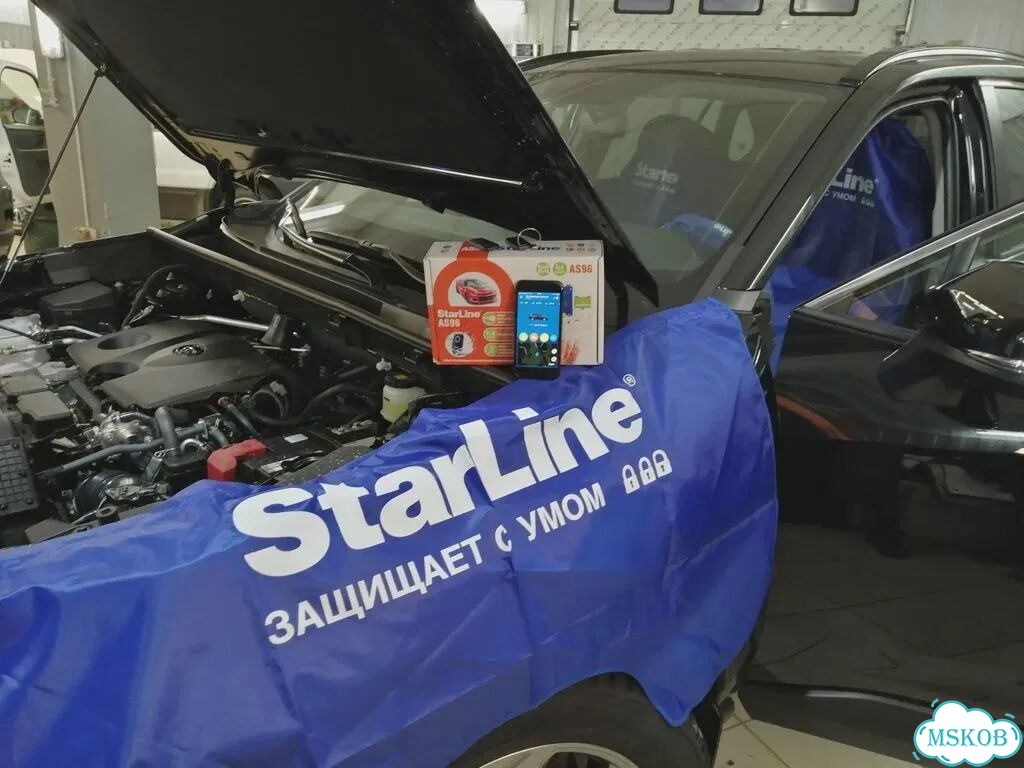 Автозапуск StarLine на Infiniti. Тушино фото 5