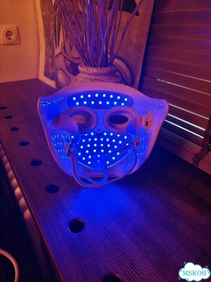 Светодиодная LED маска Timfato фото 3