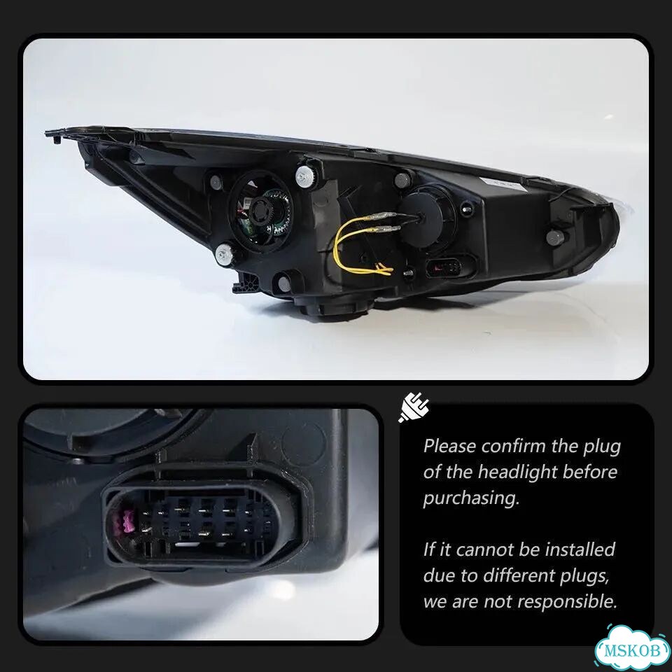 Фары Ford Focus 3 Full LED рестайлинг 14-19 фото 10