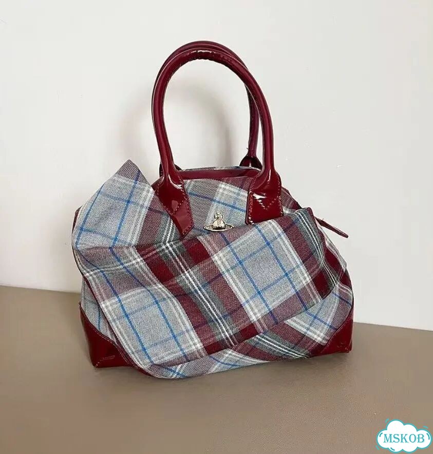 Сумка тартан Vivienne Westwood фото 1