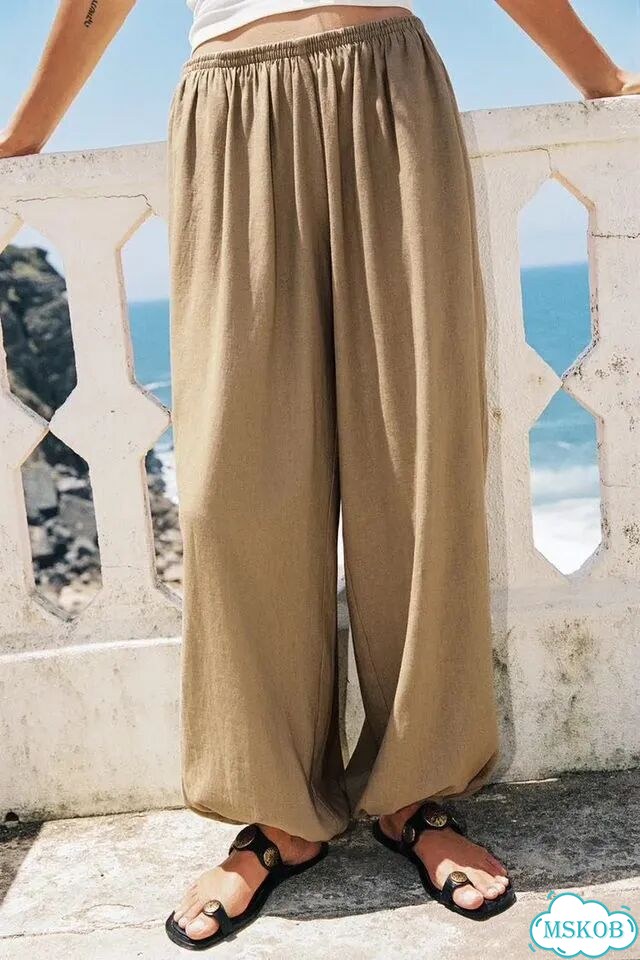 Льняные брюки Zara быстрая доставка фото 2