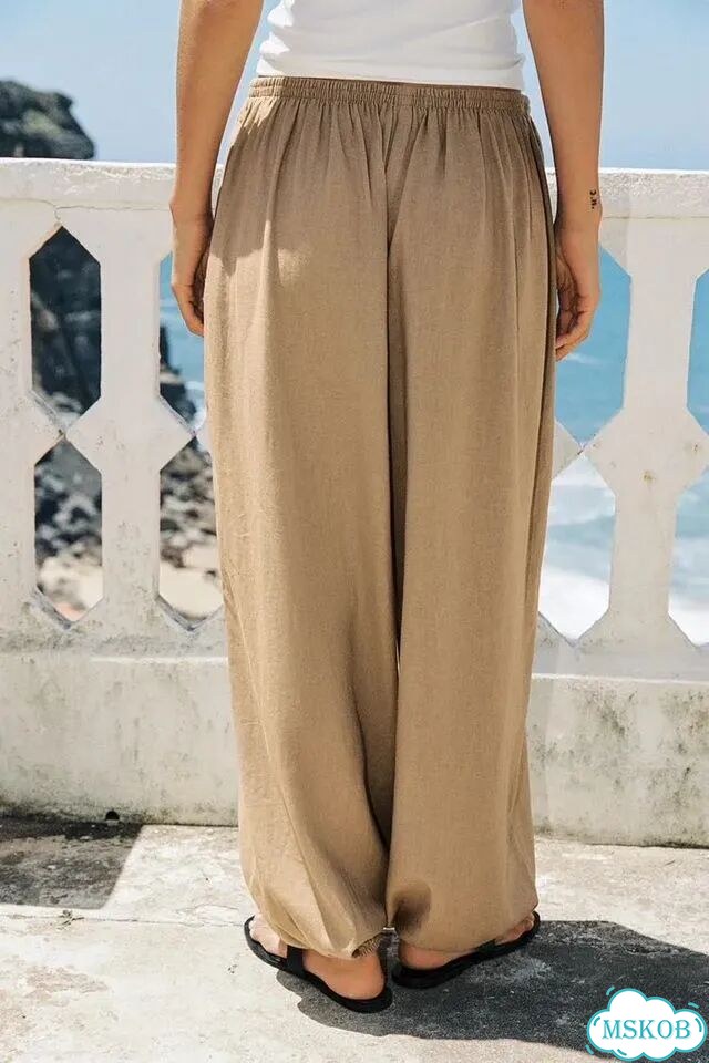 Льняные брюки Zara быстрая доставка фото 3