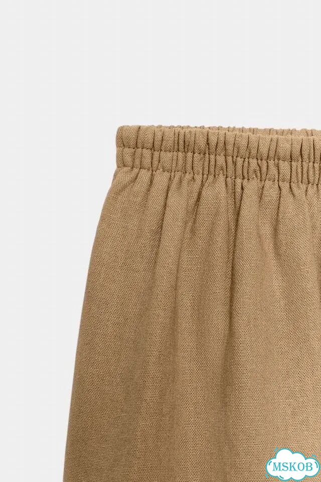 Льняные брюки Zara быстрая доставка фото 4