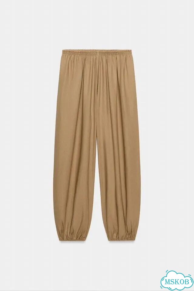Льняные брюки Zara быстрая доставка фото 5
