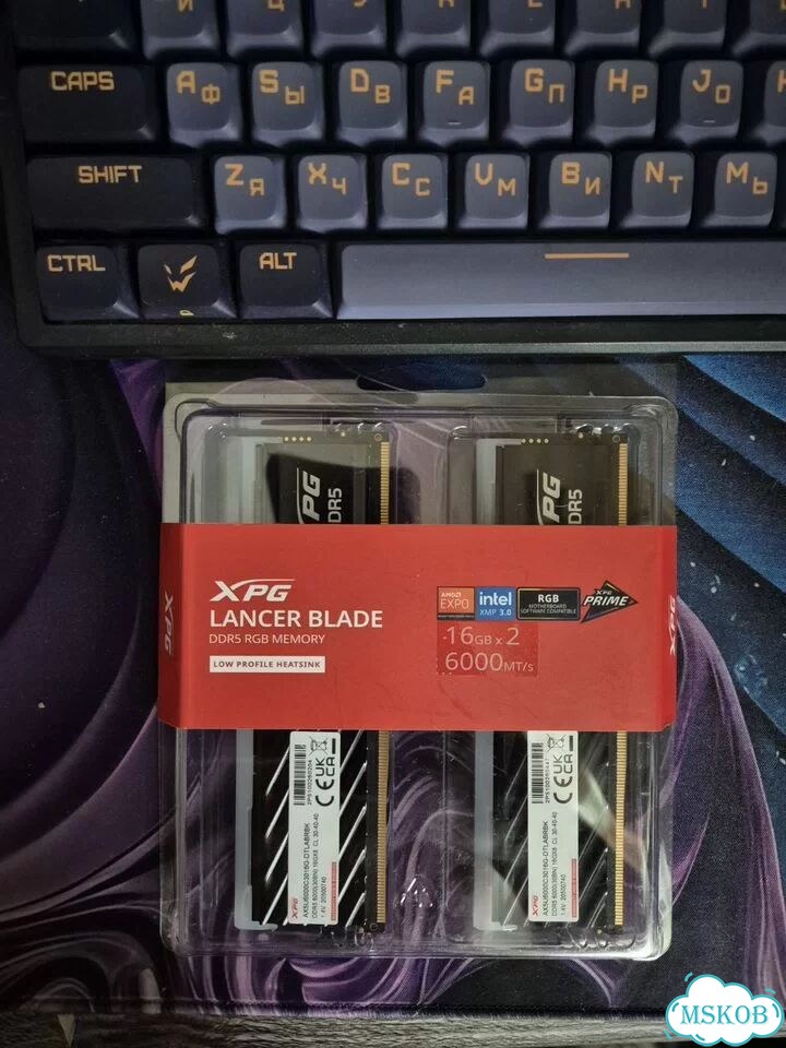 Оперативная память ddr5 32gb 6000mhz фото 1