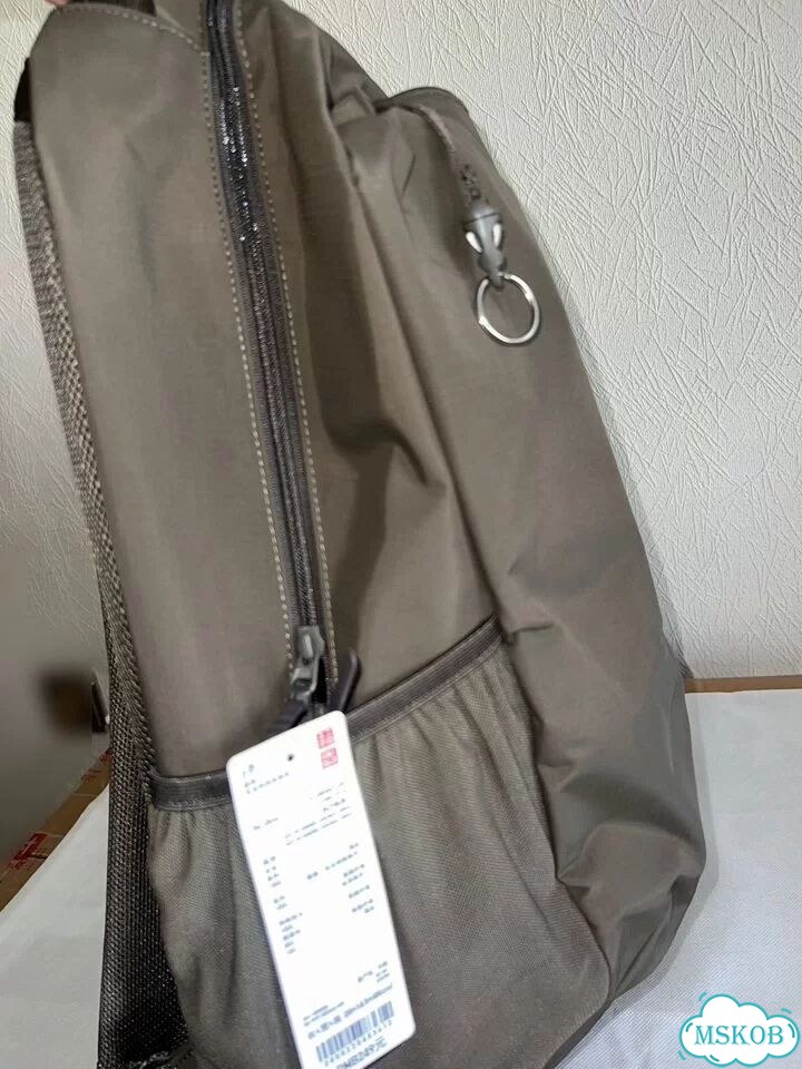 Рюкзак Uniqlo Utility casual Backpack оливковый фото 4