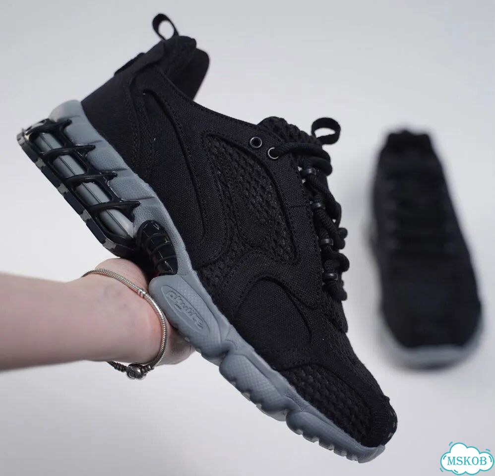 Nike x Stussy Air Zoom Spiridon Cage 2 Black Grey фото 4