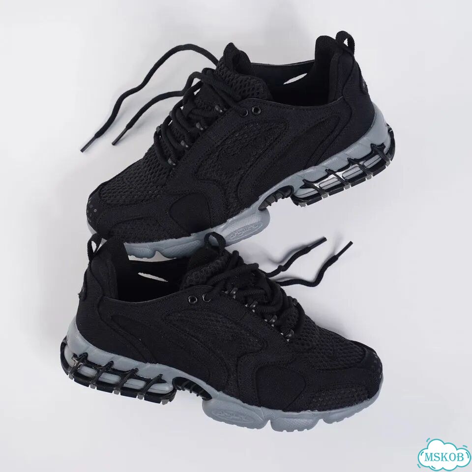 Nike x Stussy Air Zoom Spiridon Cage 2 Black Grey фото 8