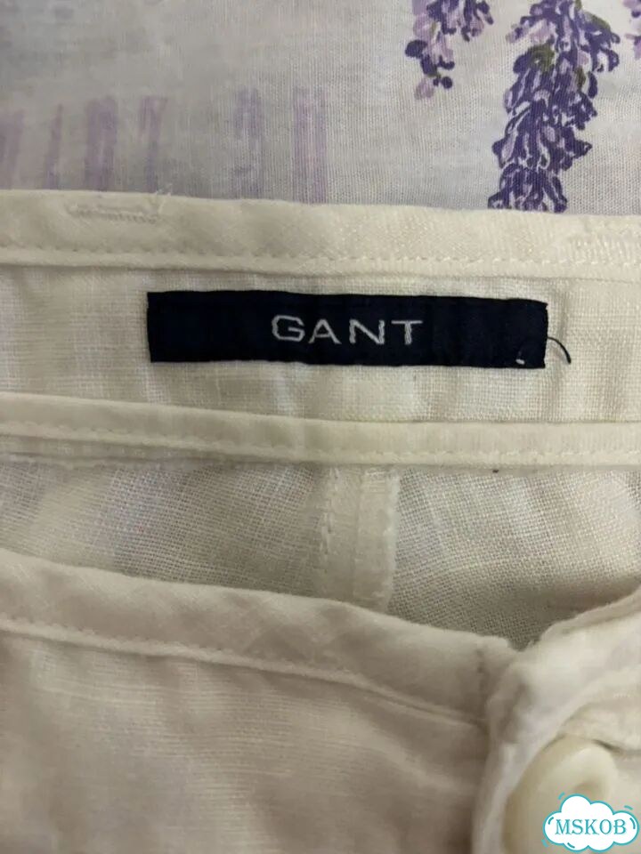 Мужские льняные брюки Gant. Оригинал фото 3